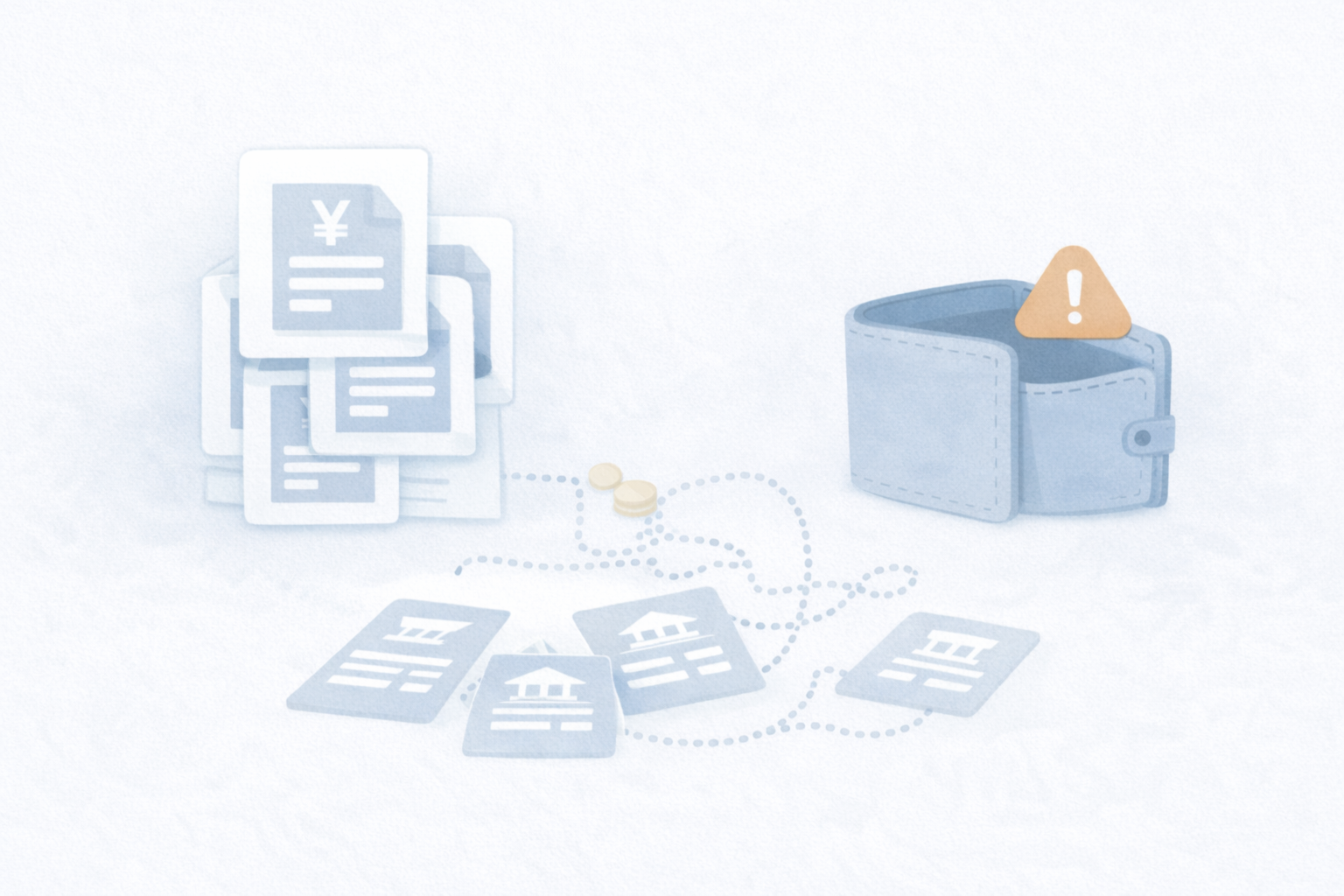 未収/消込が地獄になる問題図