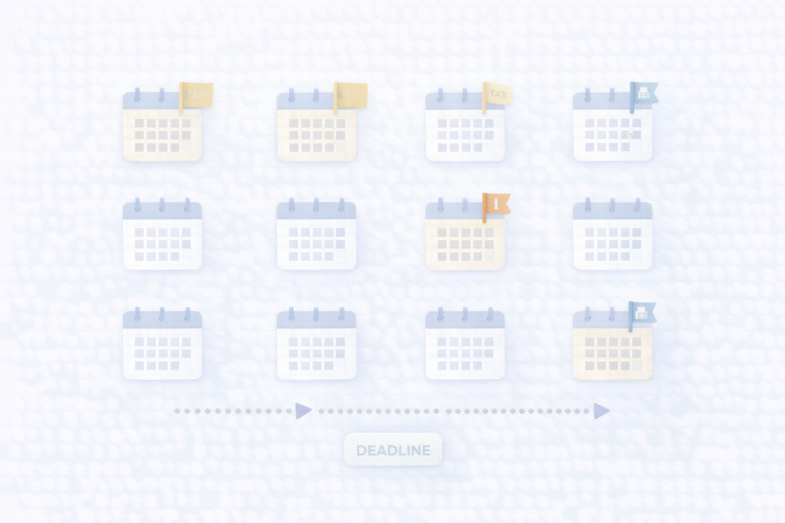 給与/源泉/年末の年間カレンダー（期限）