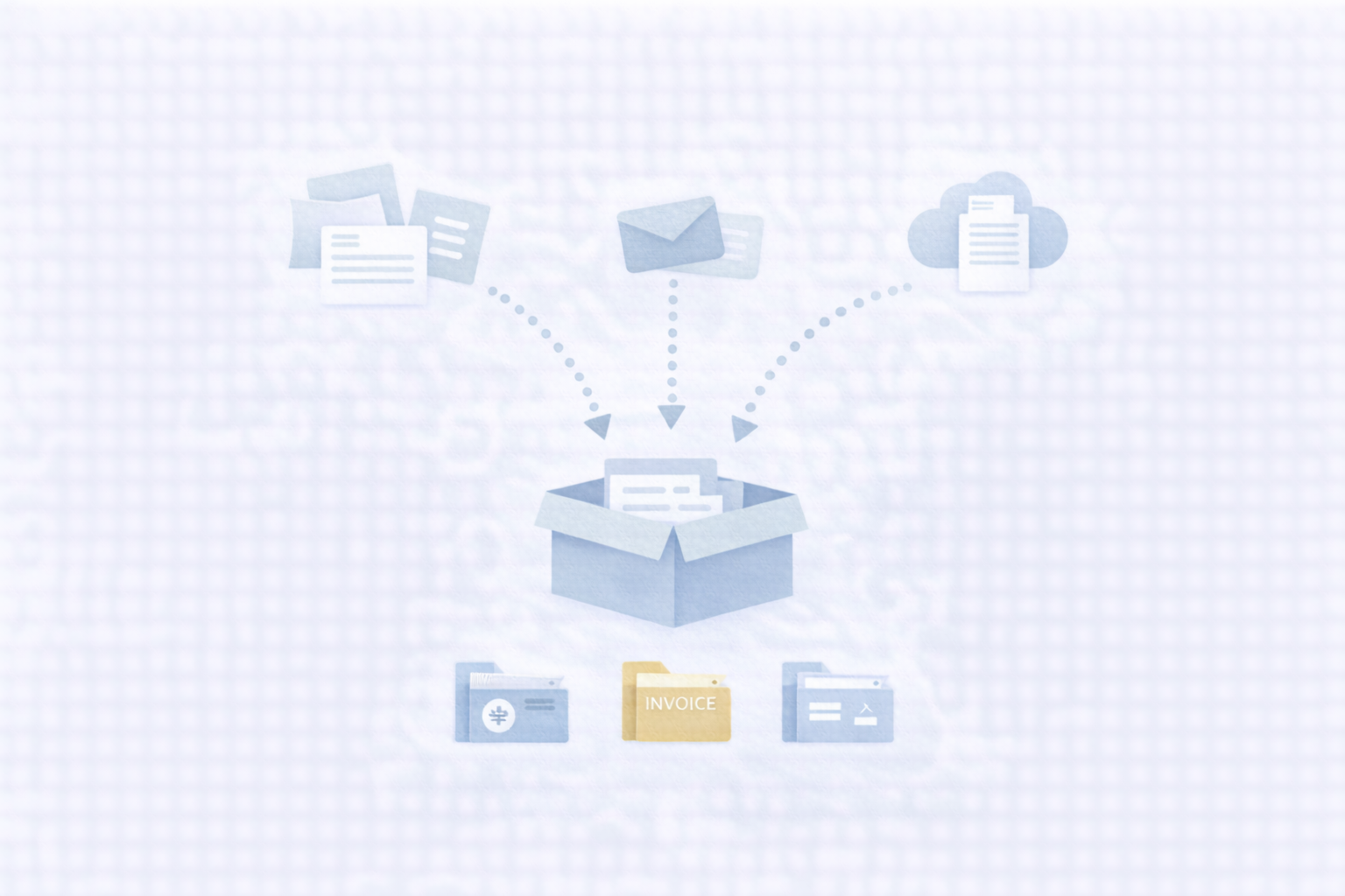 集める資料（箱）と分類