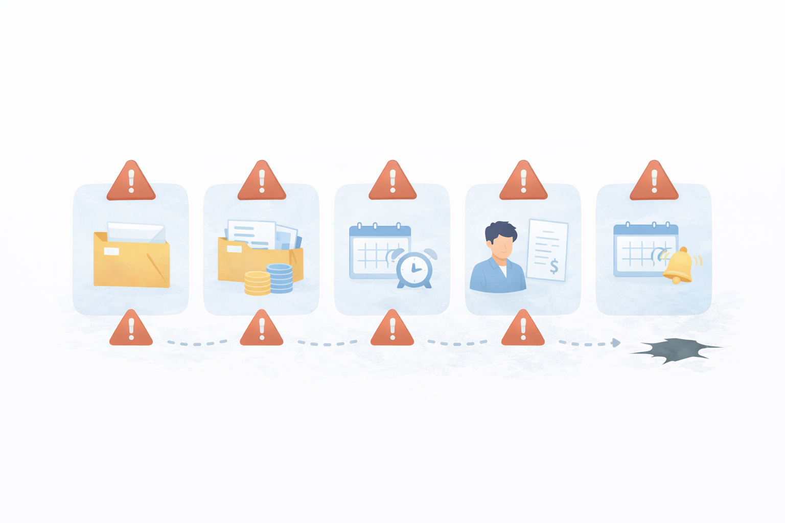 納期の特例で事故るパターン（5つ）