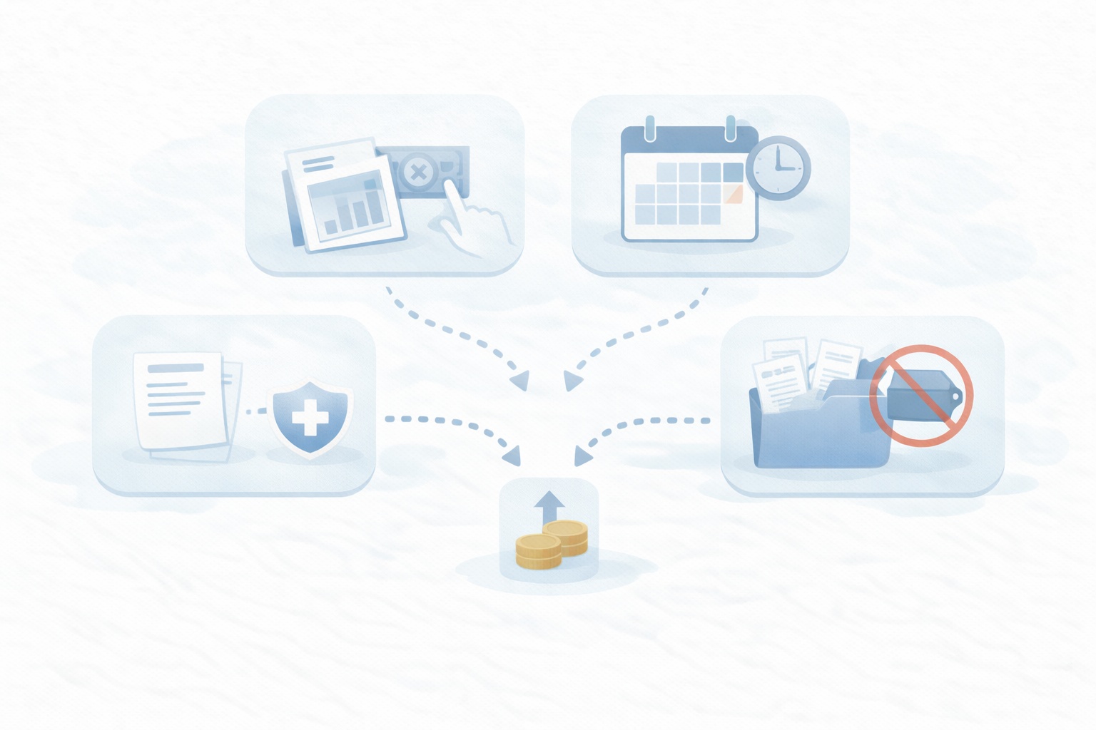 社保の固定費が爆増する典型パターン（4ルート）