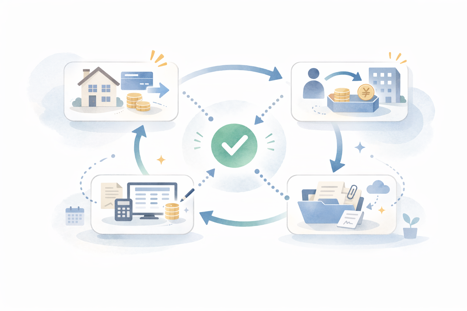 社宅規程ミニテンプレ：対象・負担・手続き・例外
