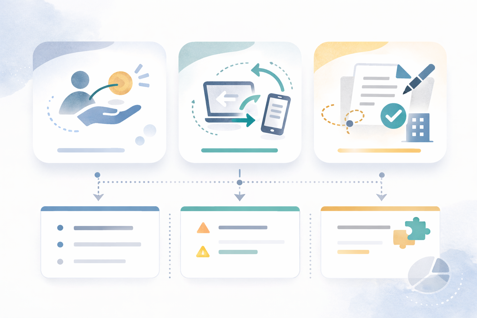 社用車の判定軸（所有・支払い・混在）