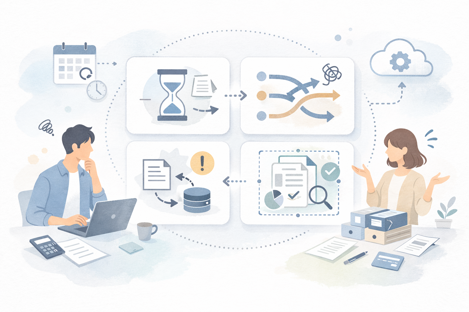 記帳代行の判断軸：時間orミス